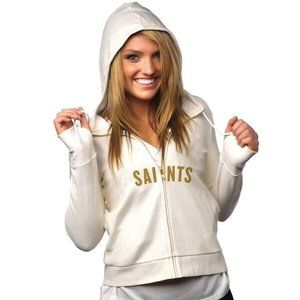 All-Sport Couture Womens NFL New Orleans Saints Play Action Hoodie New